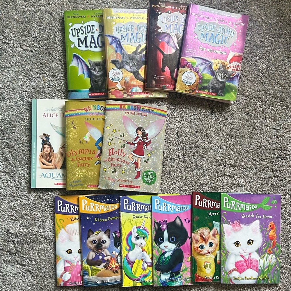 Lot of girls chapter books